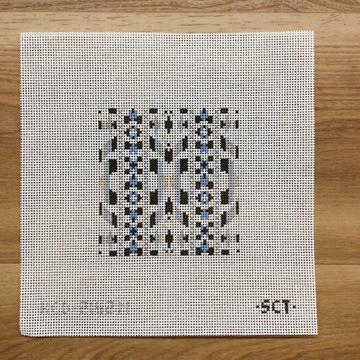 Ribbon Coaster - Blue