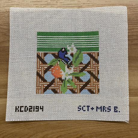 Orange Blossoms and Butterfly on Leigh Square