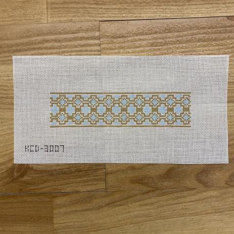 Blue and Gold Key Fob