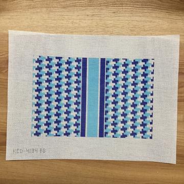 The Mason Purse  Blue ad Blue