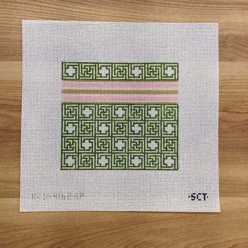 The Kristen (mini)  Green/Pink