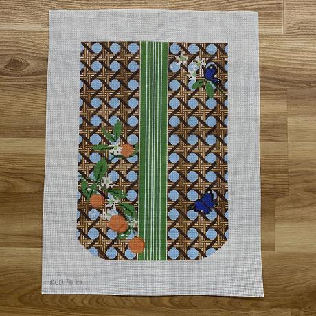 Orange Blossoms on Leigh Clutch