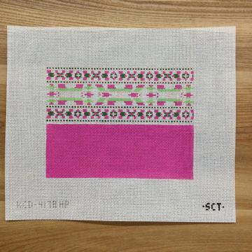 Ribbon Mini Clutch - Hot Pink