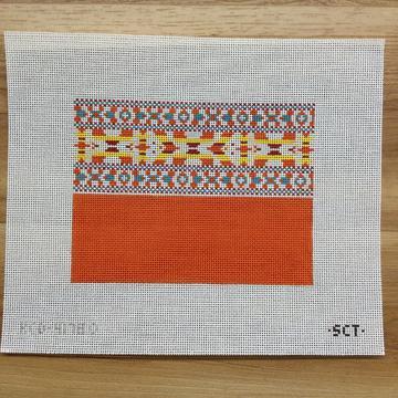 Ribbon Mini Clutch - Orange