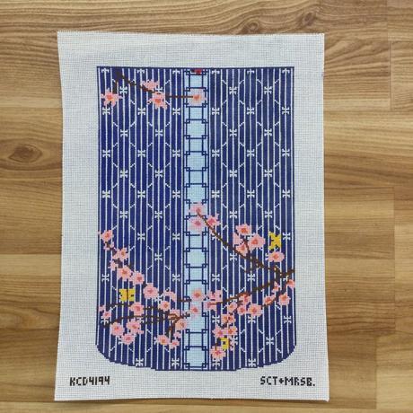 Cherry Blossom Trifold Clutch