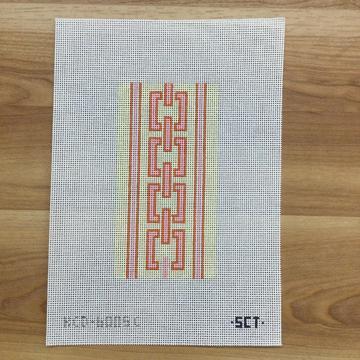 Chain Link Eyeglass Case - Coral