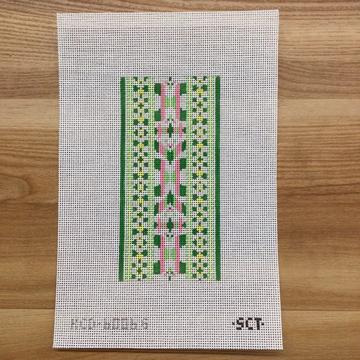 Ribbon Eyeglass Case - Green