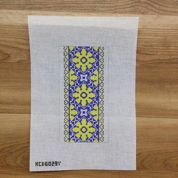 Eyeglass Case - Hearts Medallion - Yellow