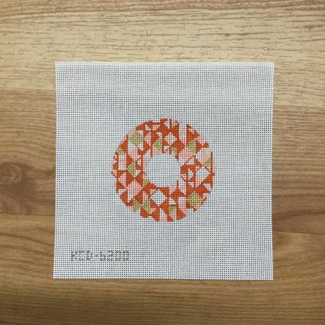 Pink and Gold 3" Round Insert