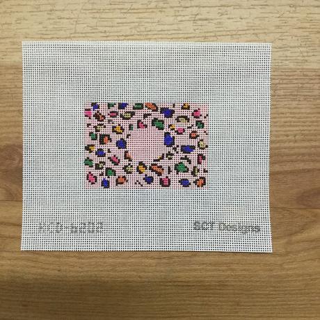 Pink Leopard Luggage Tag Insert