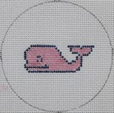 Pink Whale Mini Round