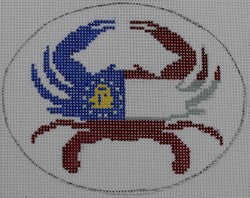 Georgia State Flag - Crab