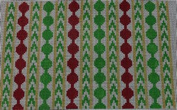 Coral and Gold Ribbons Clutch Canvas