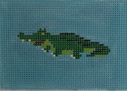 Wallet Insert Gator on Blue