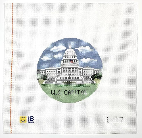 Lauren Bloch Designs U.S. Capitol Building Canvas