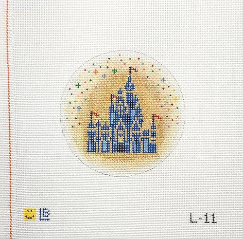 Magic Castle with Stars - Gold