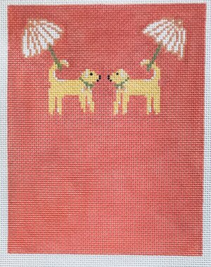 Dog & Umbrella Change Purse