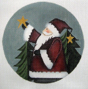 Santa Holding Star