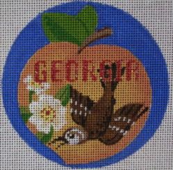 Georgia Ornament