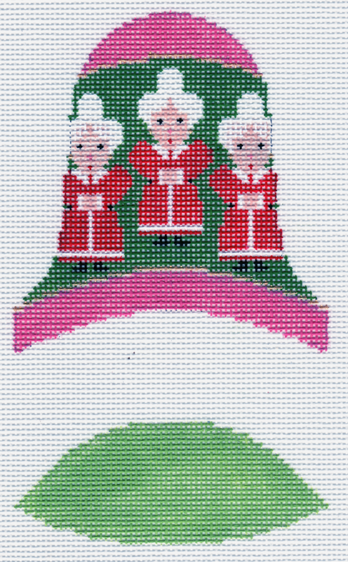 Dimensional Bell Mrs. Santas