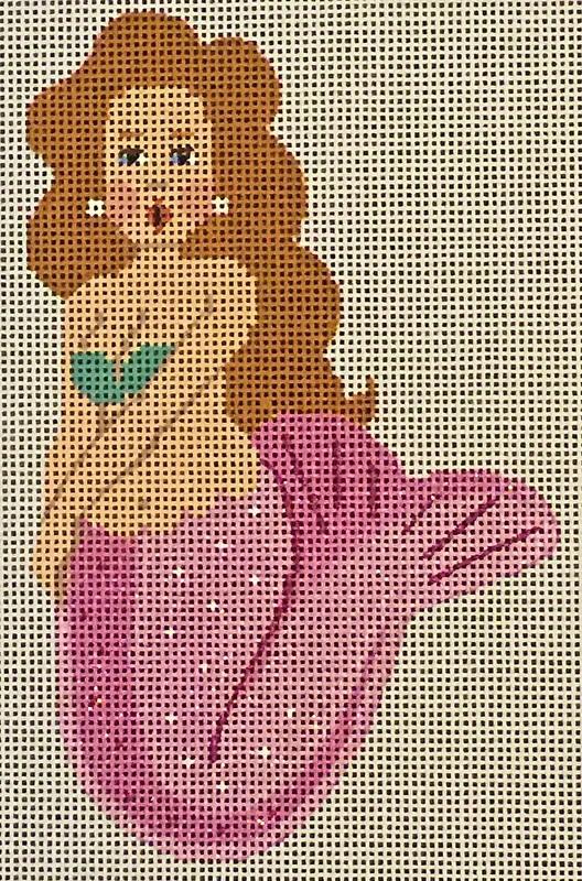 Pink and Turquoise Mini Mermaid