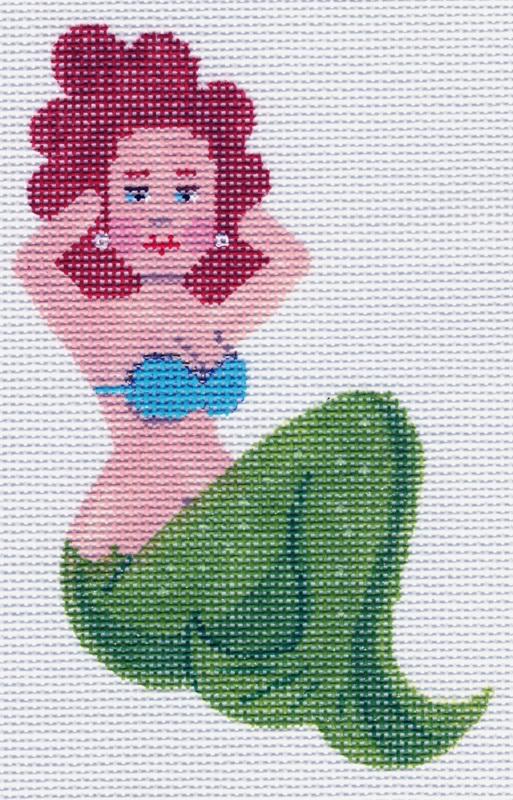 Green and Turquoise Mini Mermaid