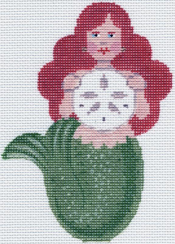 Mini Mermaid with Sand Dollar