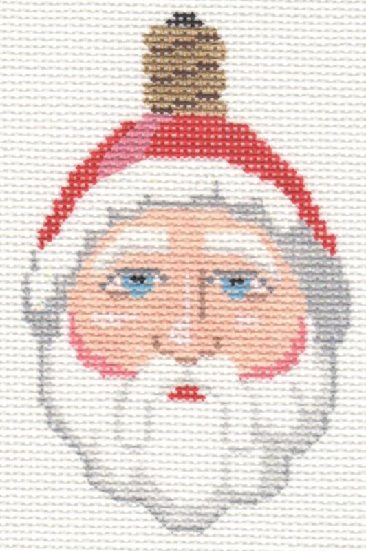 Retro Santa Face Bulb