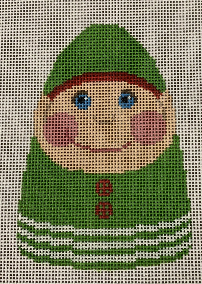 Pudgy Elf Ornament