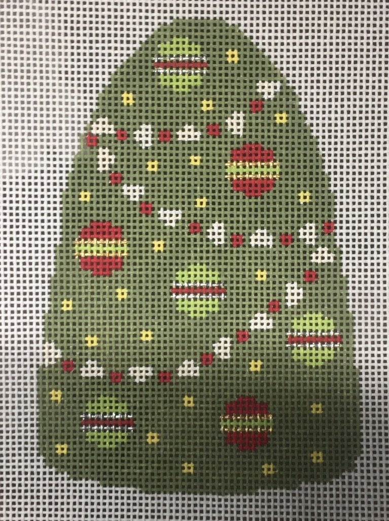 Pudgy Christmas Tree Ornament