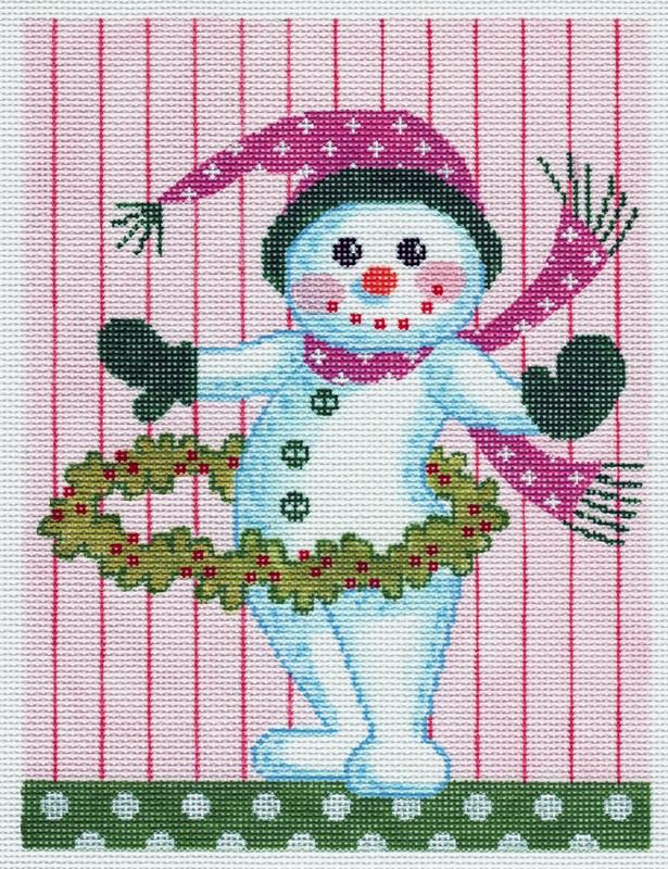 Hula Hoop Snowman