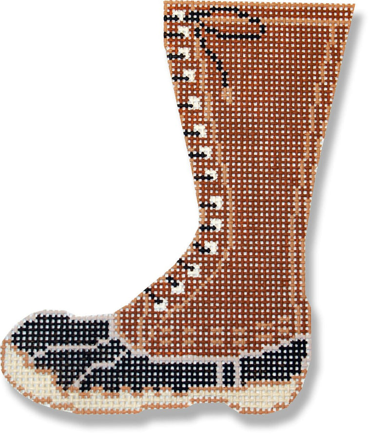 CBK Needlepoint LL Bean Boot Mini Stocking Canvas