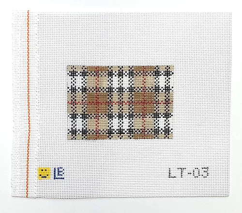 Brown Plaid, 3x2