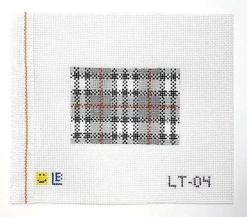 Grey & Black Plaid, 3x2