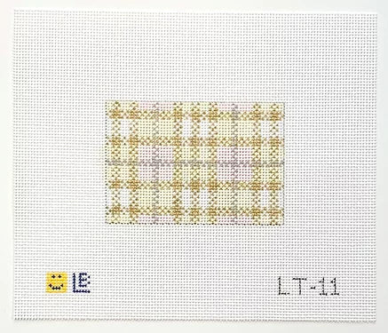 Gold Plaid, 3x2