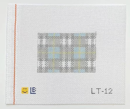Silver Plaid, 3x2