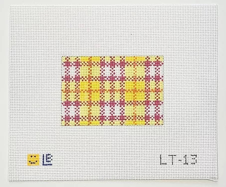 Yellow Plaid, 3x2