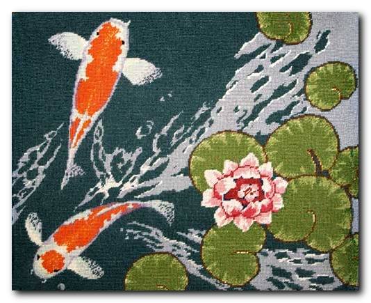 Koi Fish - Director's Chair Seat Canvas