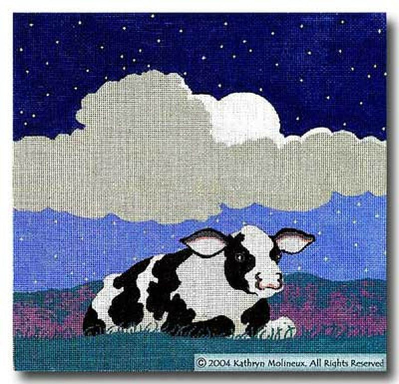 And Night - Black & White Cow