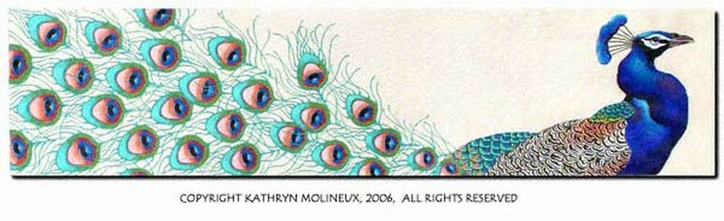 Table Runner: Peacock (48")