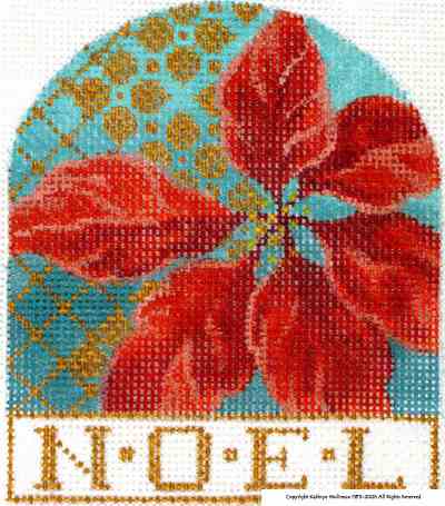 Noel - Poinsettia Ornament
