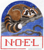 Noel - Raccoon Ornament