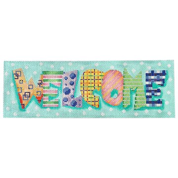 “Welcome” Pattern Letters