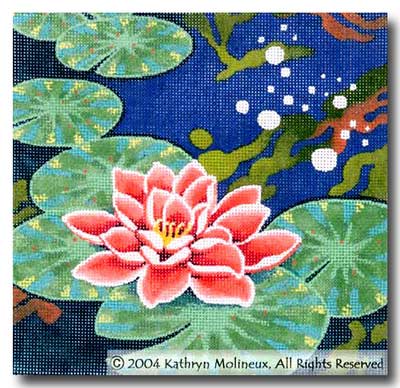 Squares: Water Lily