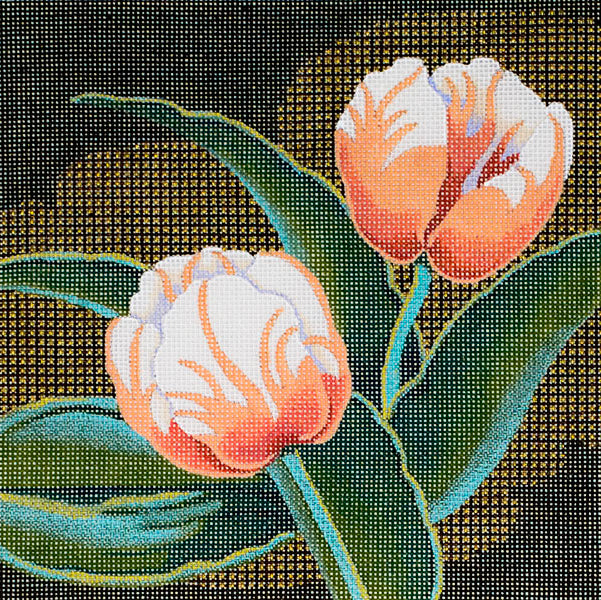Squares: Tulips