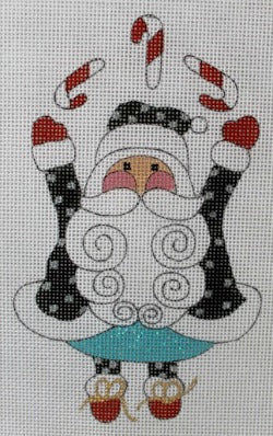 Candy Cane Roly Poly