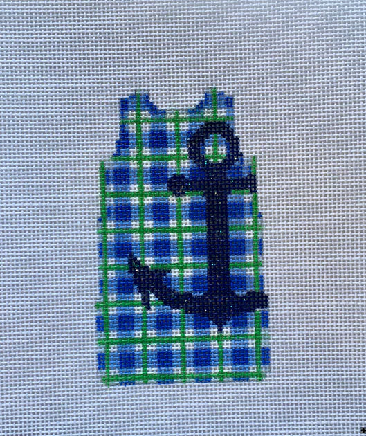 Anchor and Plaid Lilly Dress