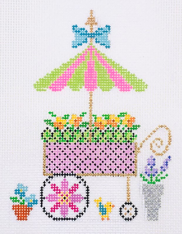 Flower Market Cart - Spring