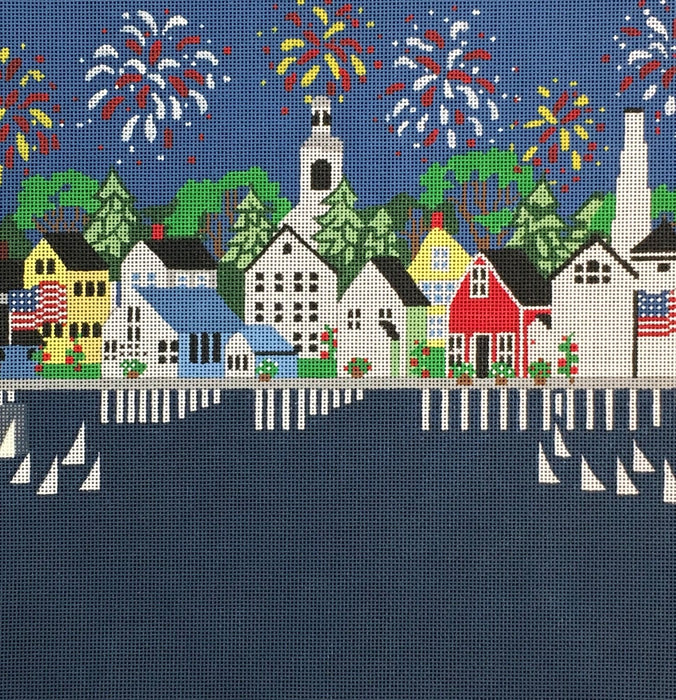Wellesley Collection Fireworks Canvas
