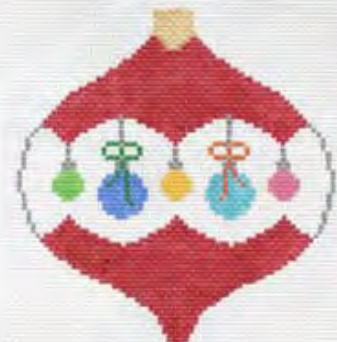 Christmas Ball with Lights Ornament